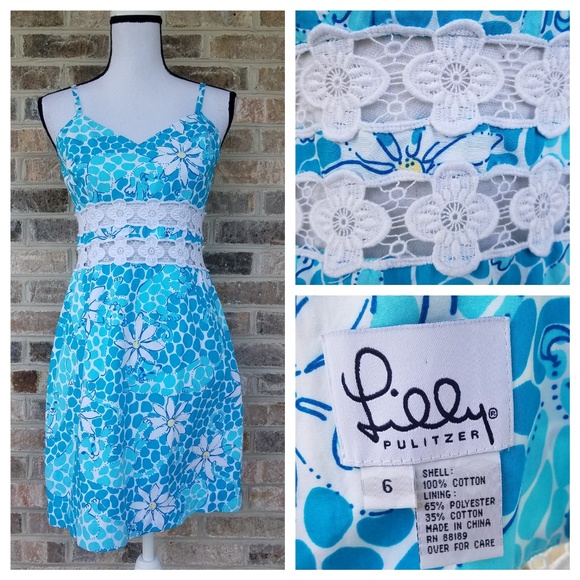 Lilly Pulitzer Dresses & Skirts - Lilly Pulitzer 6 White Label Vintage Lion Dress